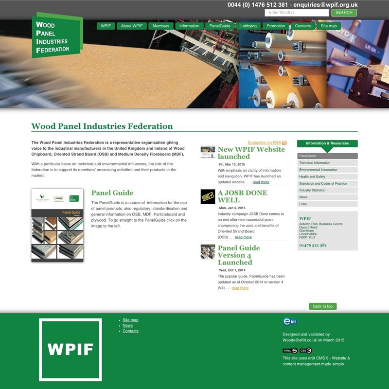 New WPIF Website launched - Click to enlarge the image set